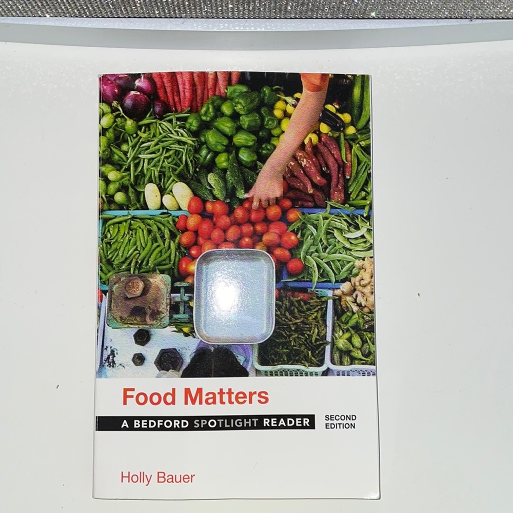 Food Matters Holly Bauer book